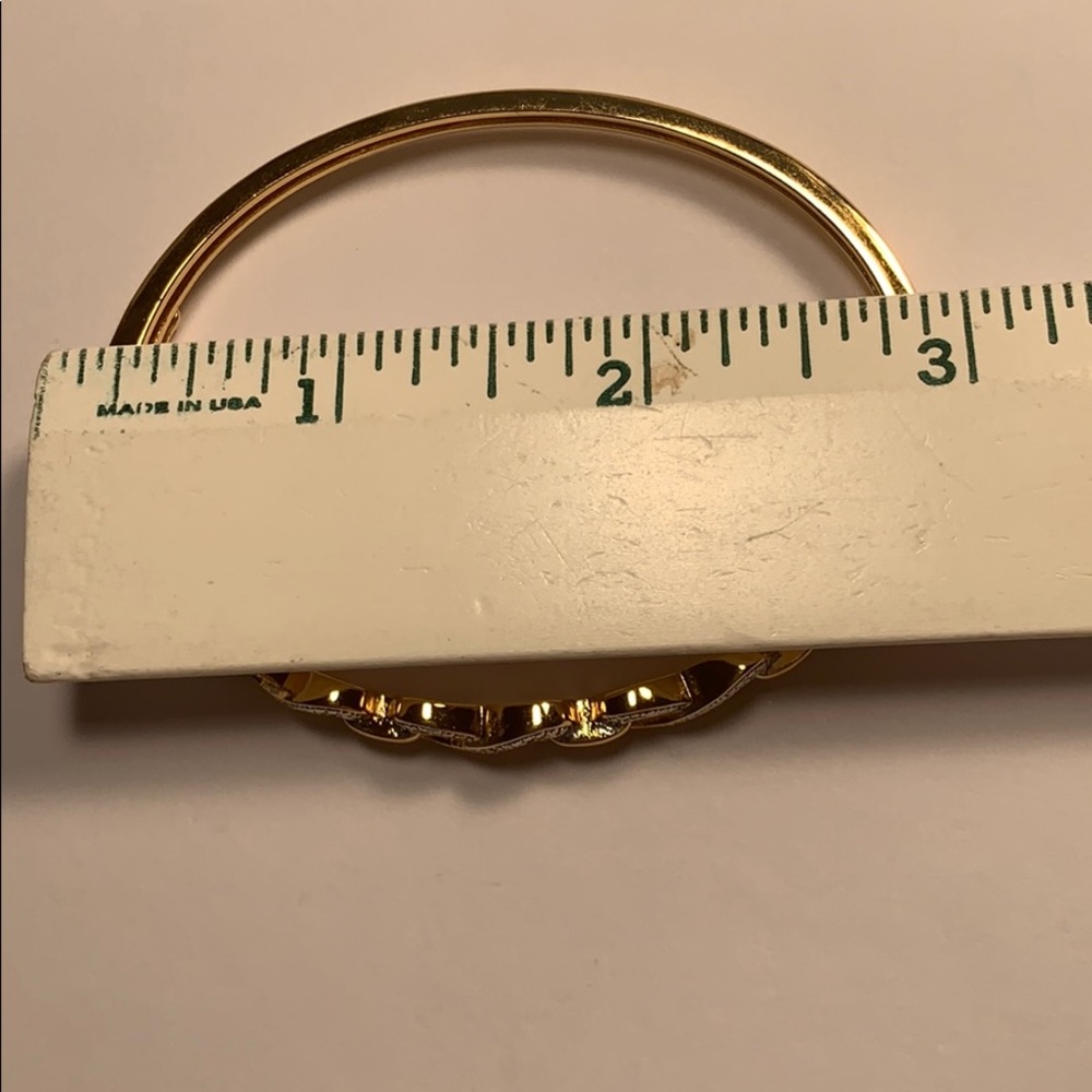 Infinity Gold/Silver Bangle - Picture 5 of 8
